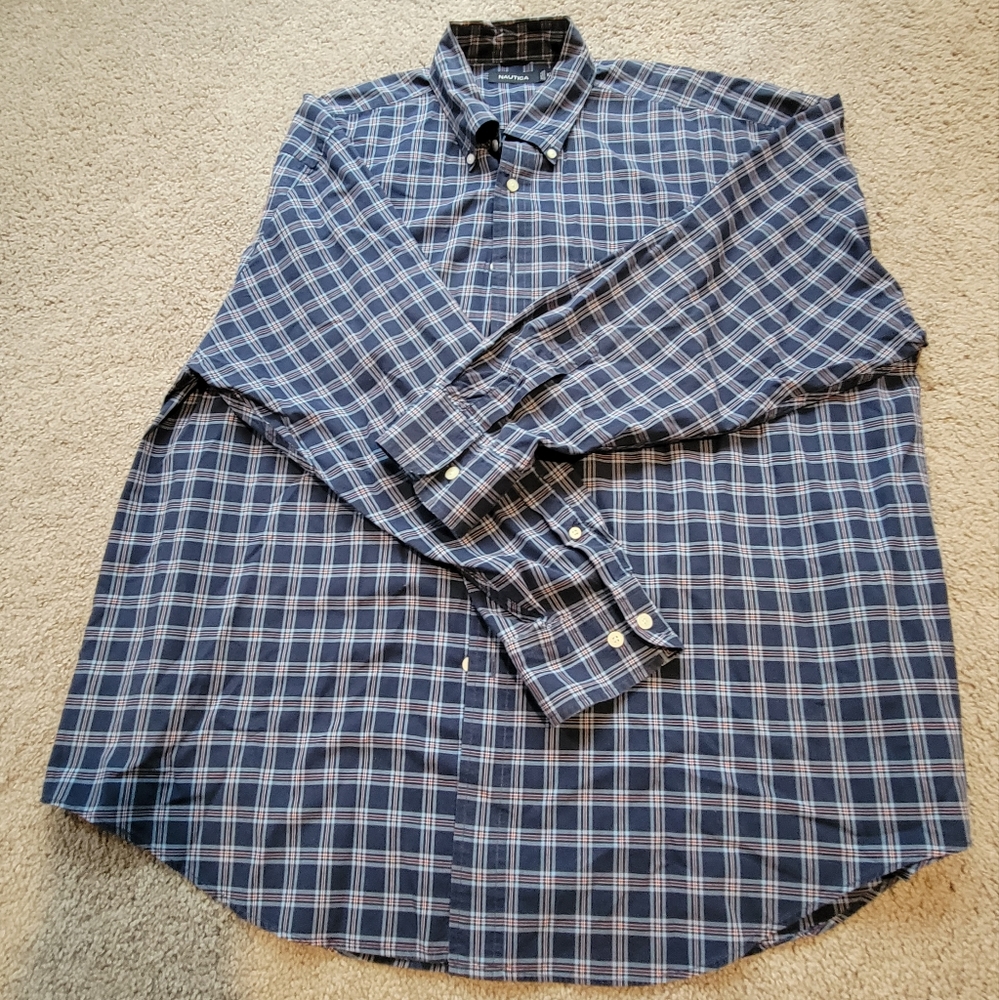 Nautical Men's button down shirt